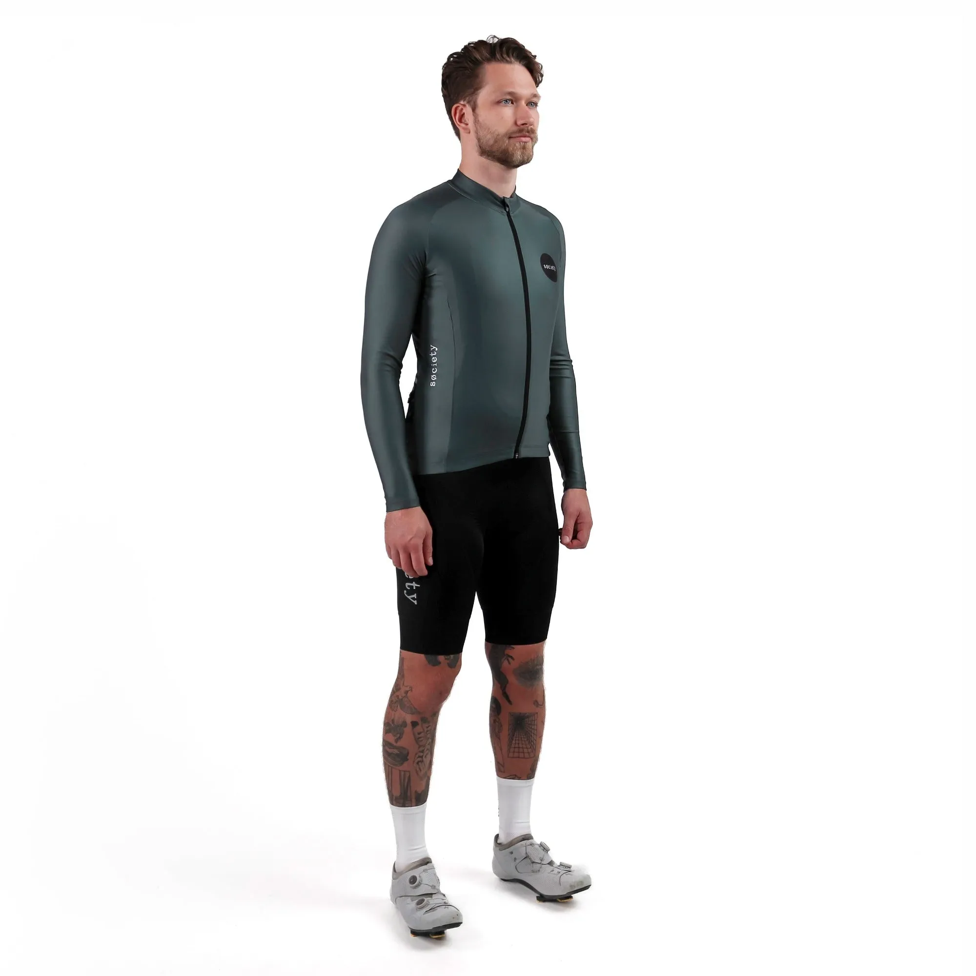 Mens Yardage Thermal Jersey (Petrol)