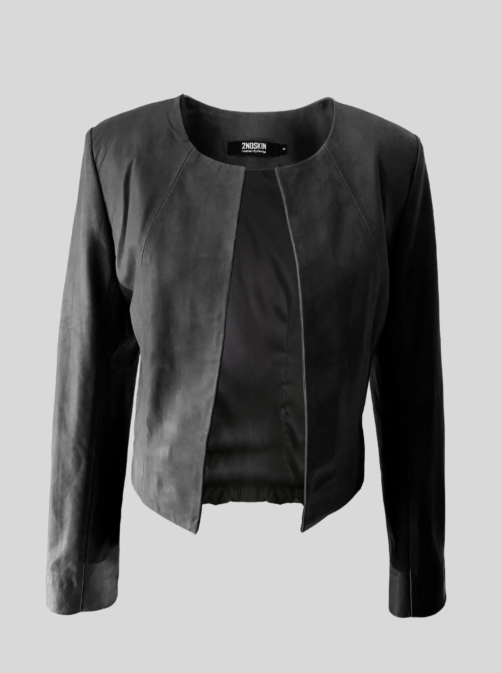 MILAN LEATHER JACKET - BLACK