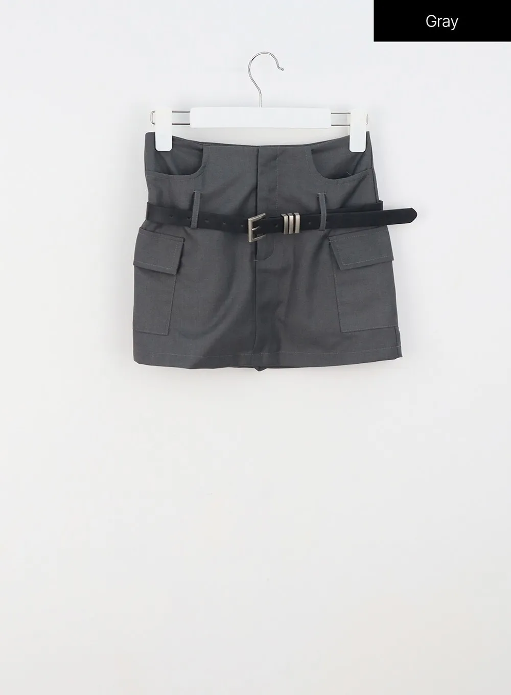 Mini Skirt With Belt BU308