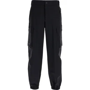 Moncler Grenoble hardshell cargo pants for rugged