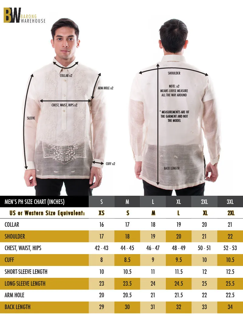 MT05 - Barong Tagalog Coat