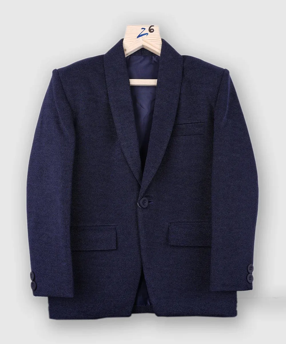 Navy Colored Blazer for Formal Occasions