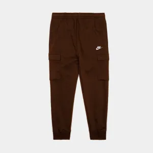 NSW Club Fleece Cargo Jogger Mens Pants (Brown)