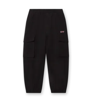 Off Stamp Cargo Pants Black