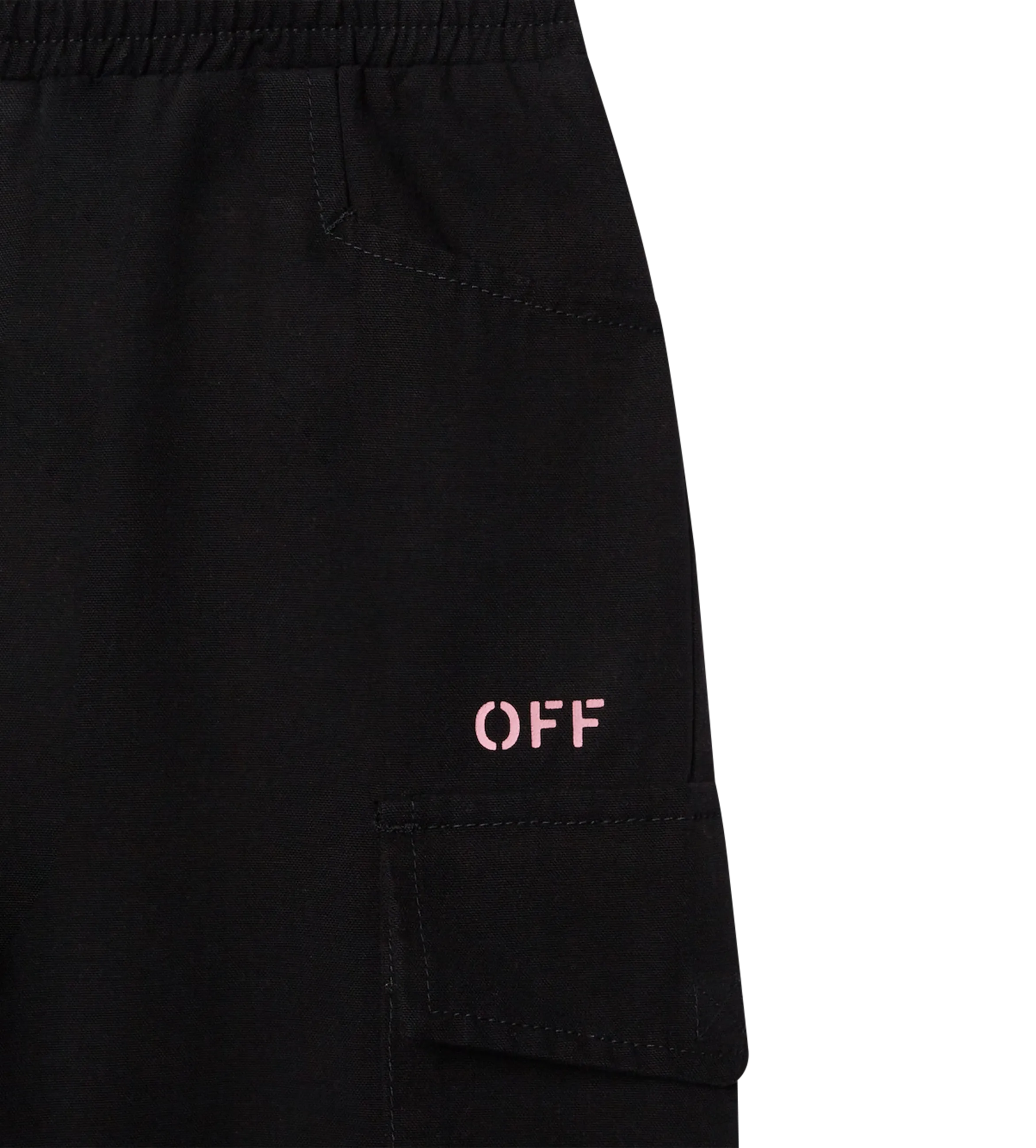 Off Stamp Cargo Pants Black