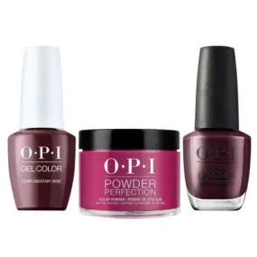 OPI Trio: MI12 Complimentary Wine