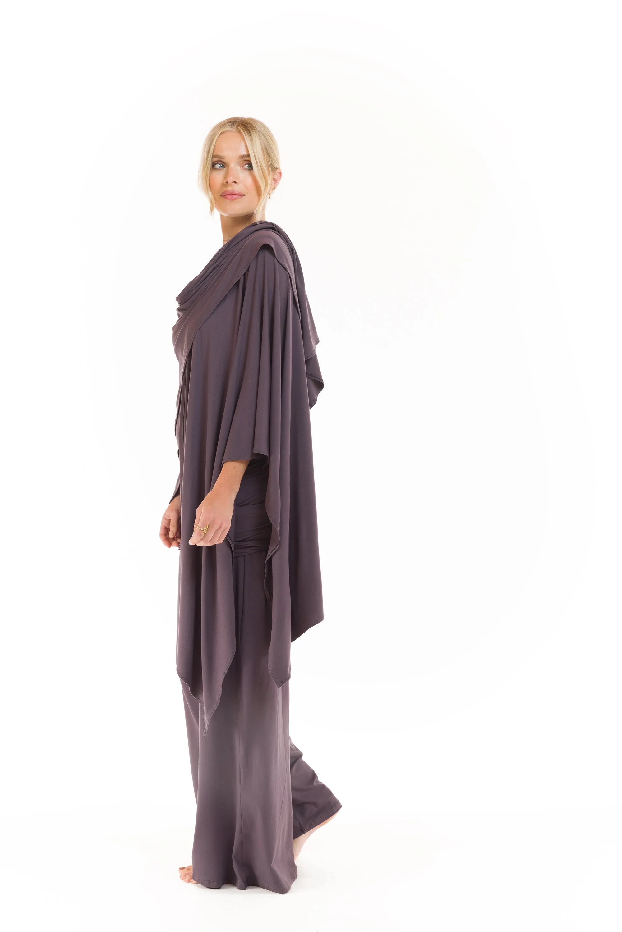 PALAZZO PANTS CHARCOAL