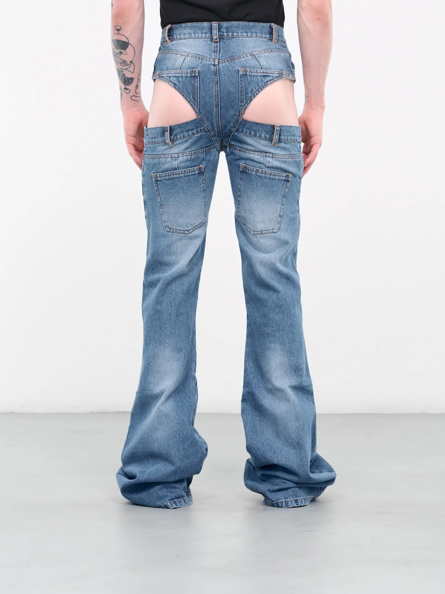 Pantaslip Stonewashed Jeans (DN-004-A-BLUE-STONEWASH)