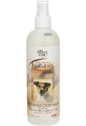 Perfect Coat Natural Oatmeal Almond Leave In Conditioning Spray 12oz