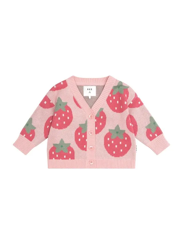 Pink Berry Cardigan