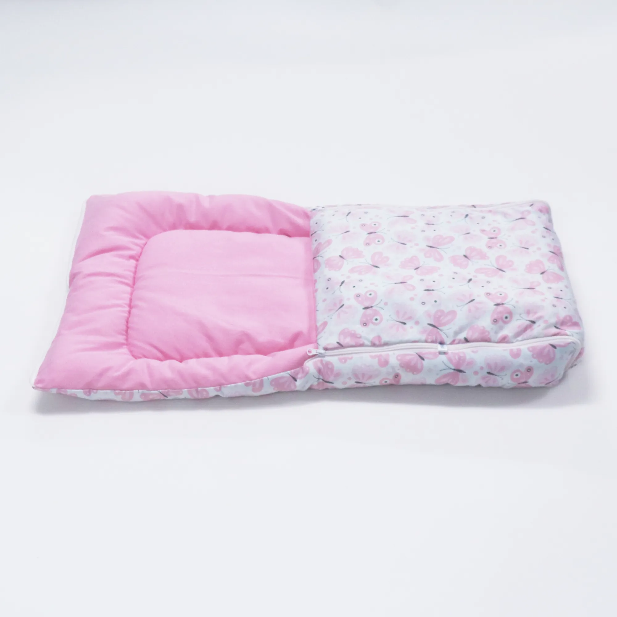 Pink Butterfly Baby Sleeping Bag N Carrier