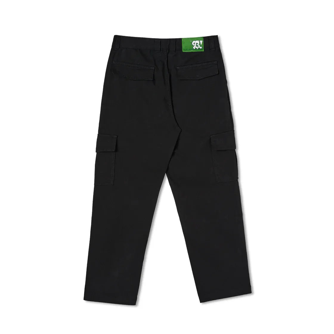 POLAR '93! CARGO PANTS - BLACK