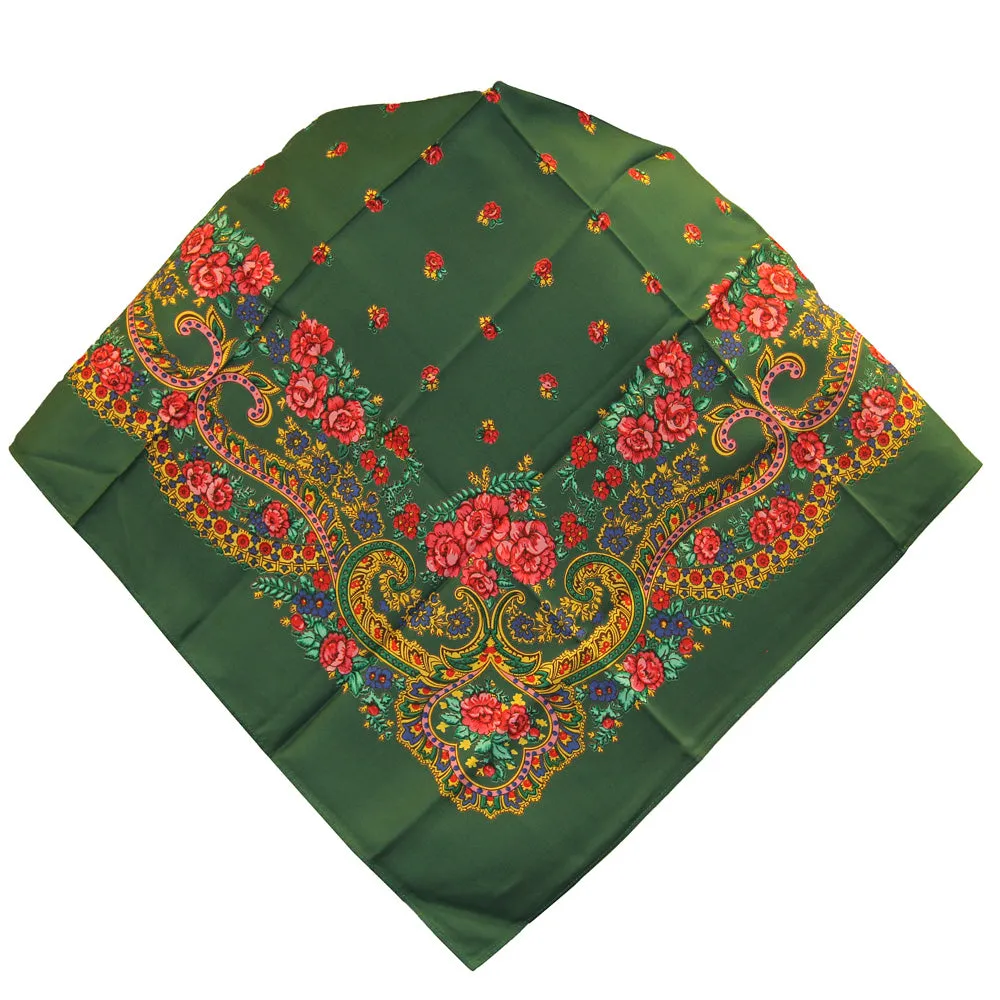 Portuguese Folklore Regional Half Head Viana Scarf Shawl