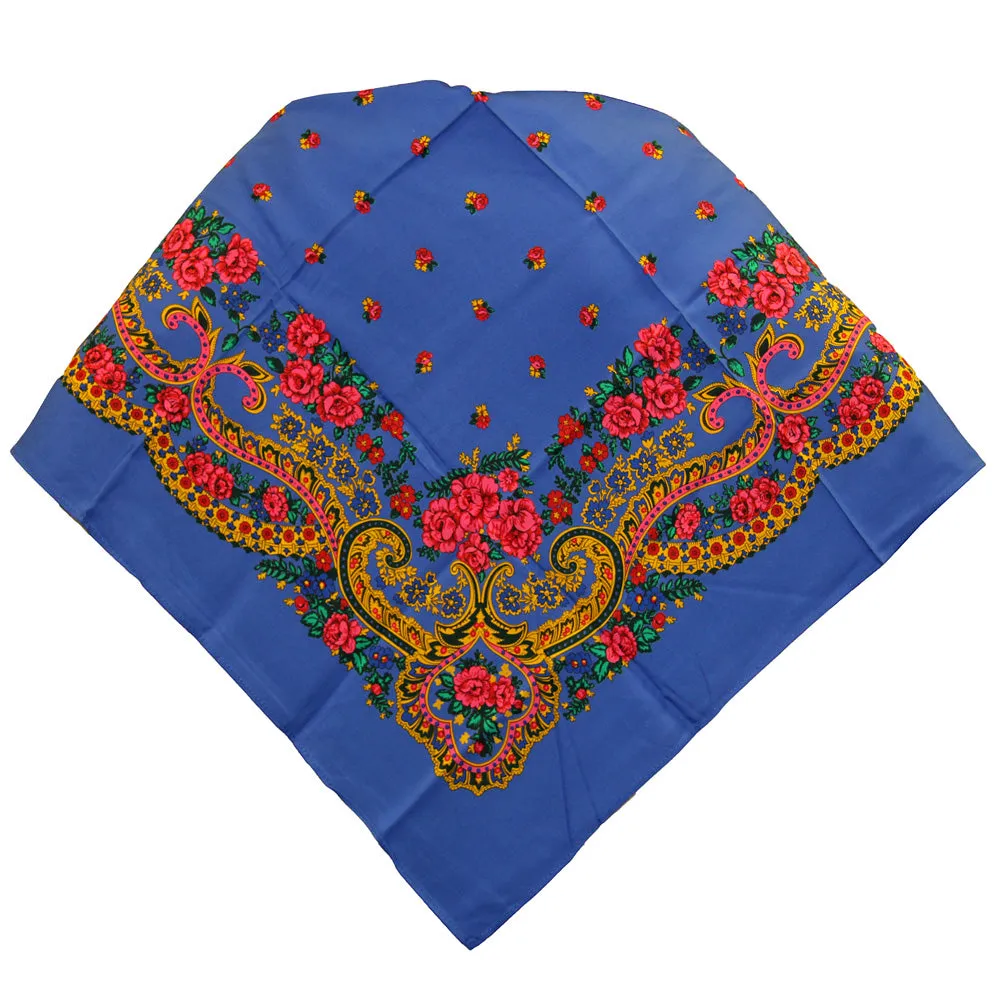 Portuguese Folklore Regional Half Head Viana Scarf Shawl