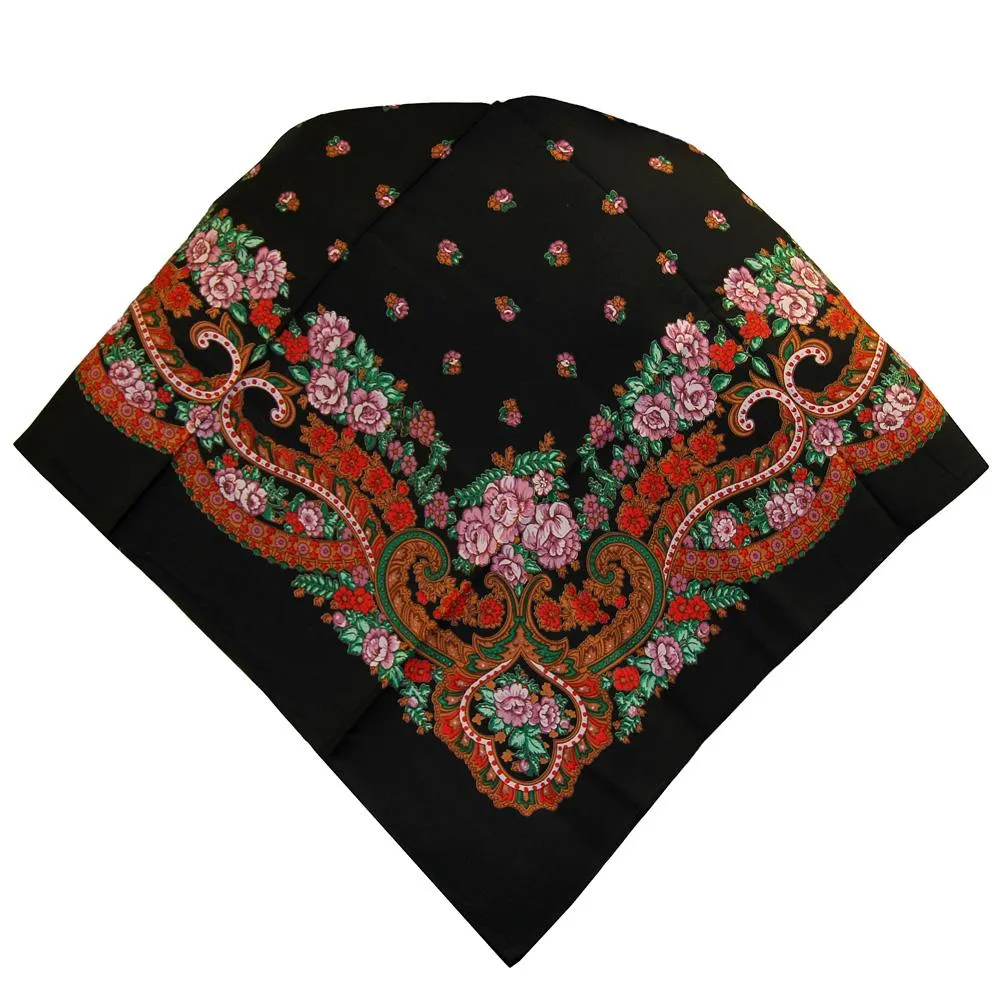 Portuguese Folklore Regional Half Head Viana Scarf Shawl