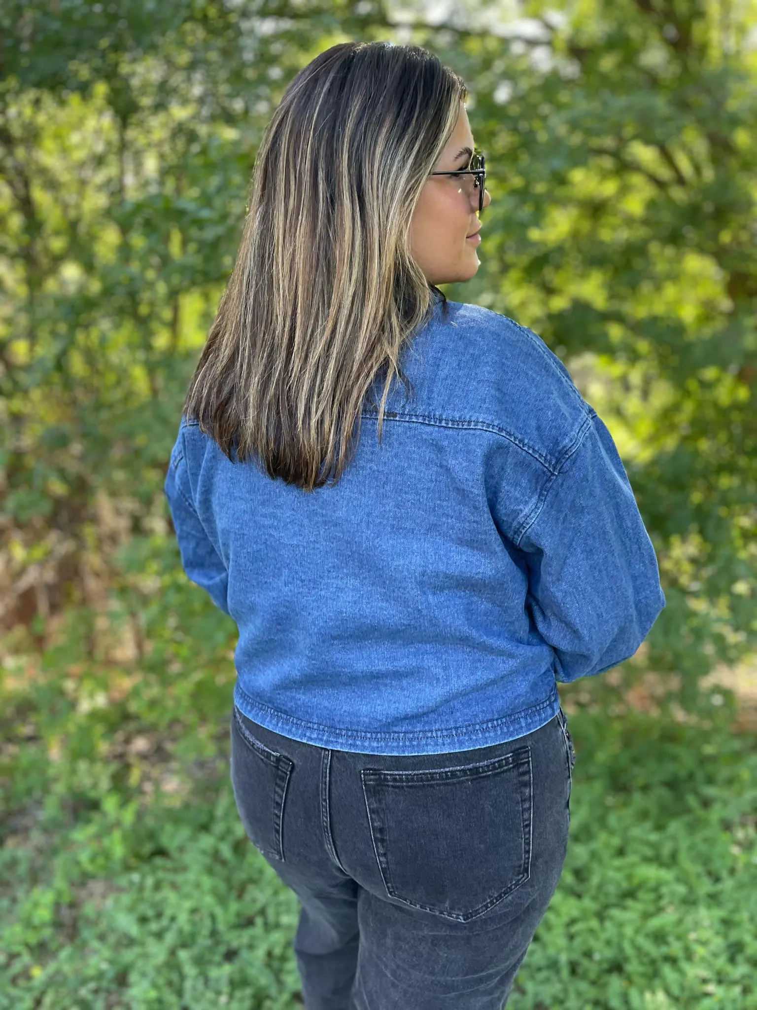 PREORDER: Oversized Pocket Denim Jacket