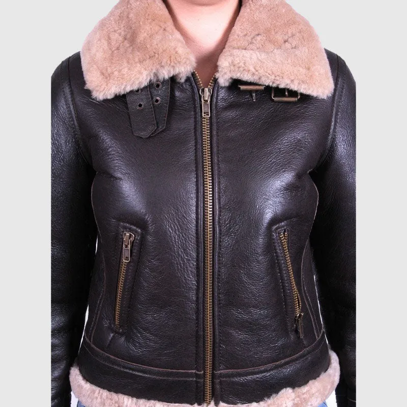 Purchase Best Women Shearling sheepskin Jacket Virgo