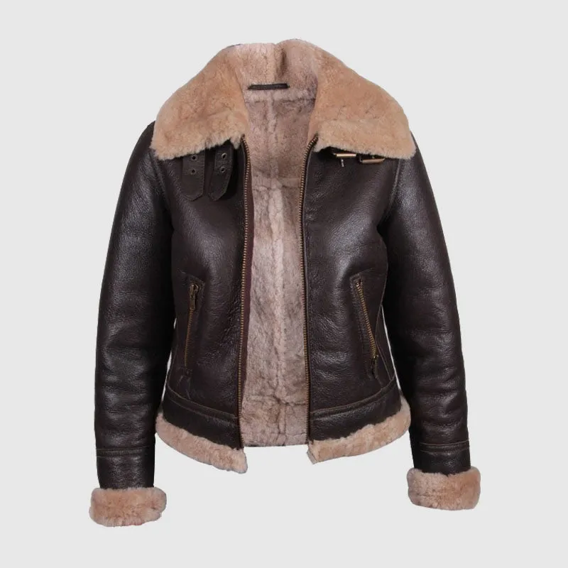 Purchase Best Women Shearling sheepskin Jacket Virgo