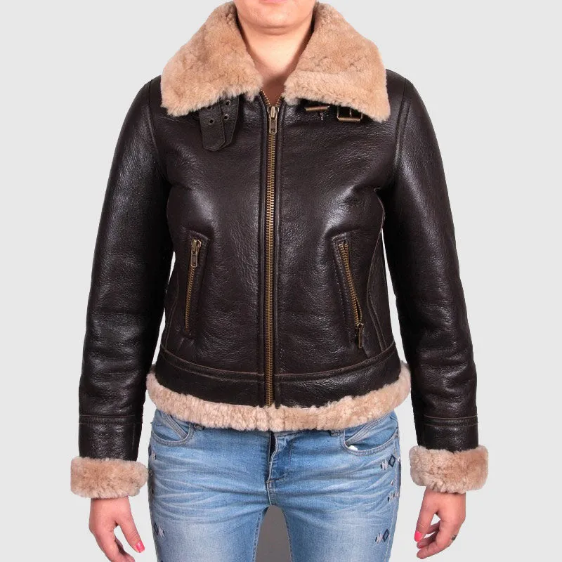 Purchase Best Women Shearling sheepskin Jacket Virgo