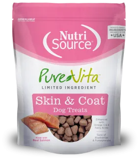 PureVita Skin and Coat Dog Treats