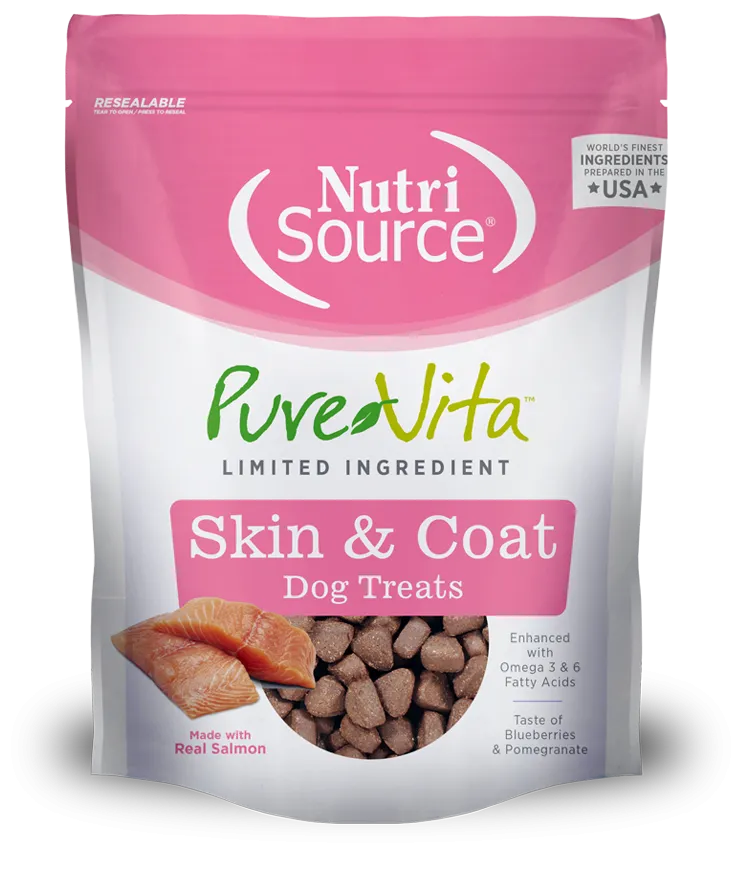 PureVita Skin and Coat Dog Treats