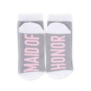 "Maid of Honor" Socks