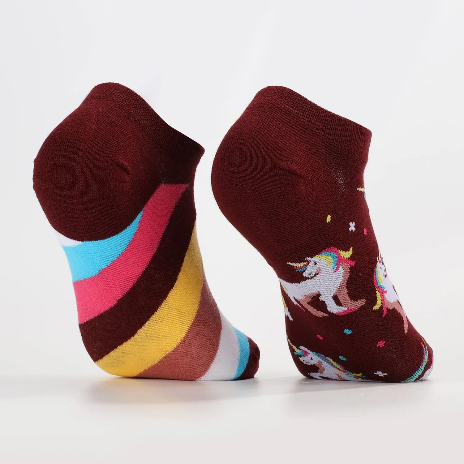 Rainbow Unicorn Socks