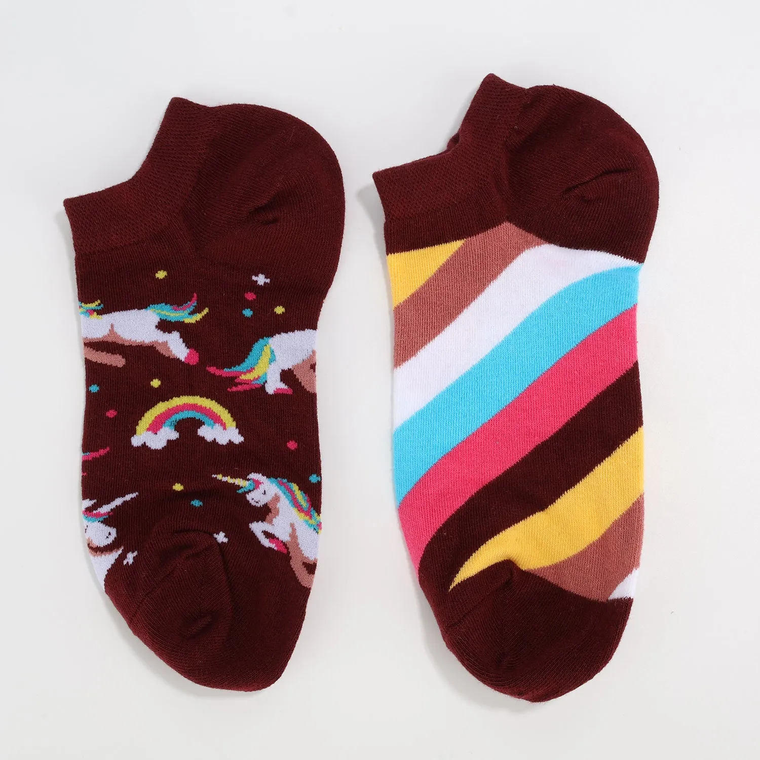 Rainbow Unicorn Socks