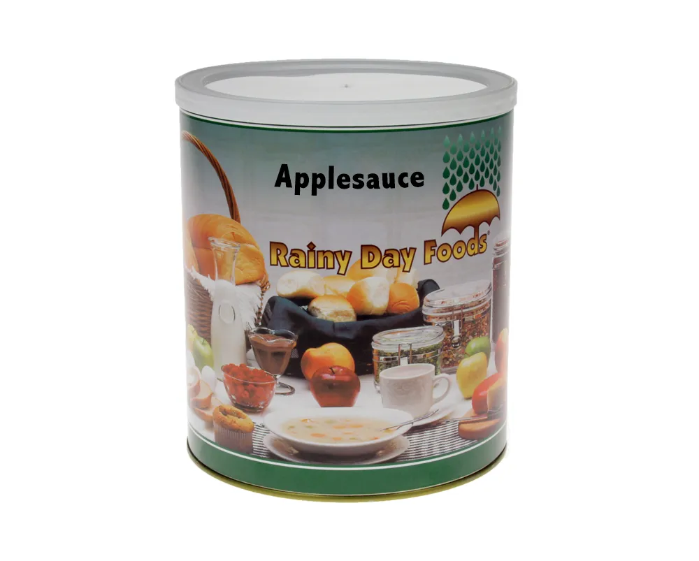 Rainy Day Foods Dehydrated Applesauce 10 oz. #2.5 Can - 10 Servings