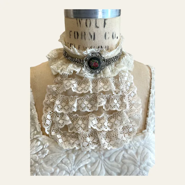 Romantic Lace Collar 2 OOTD