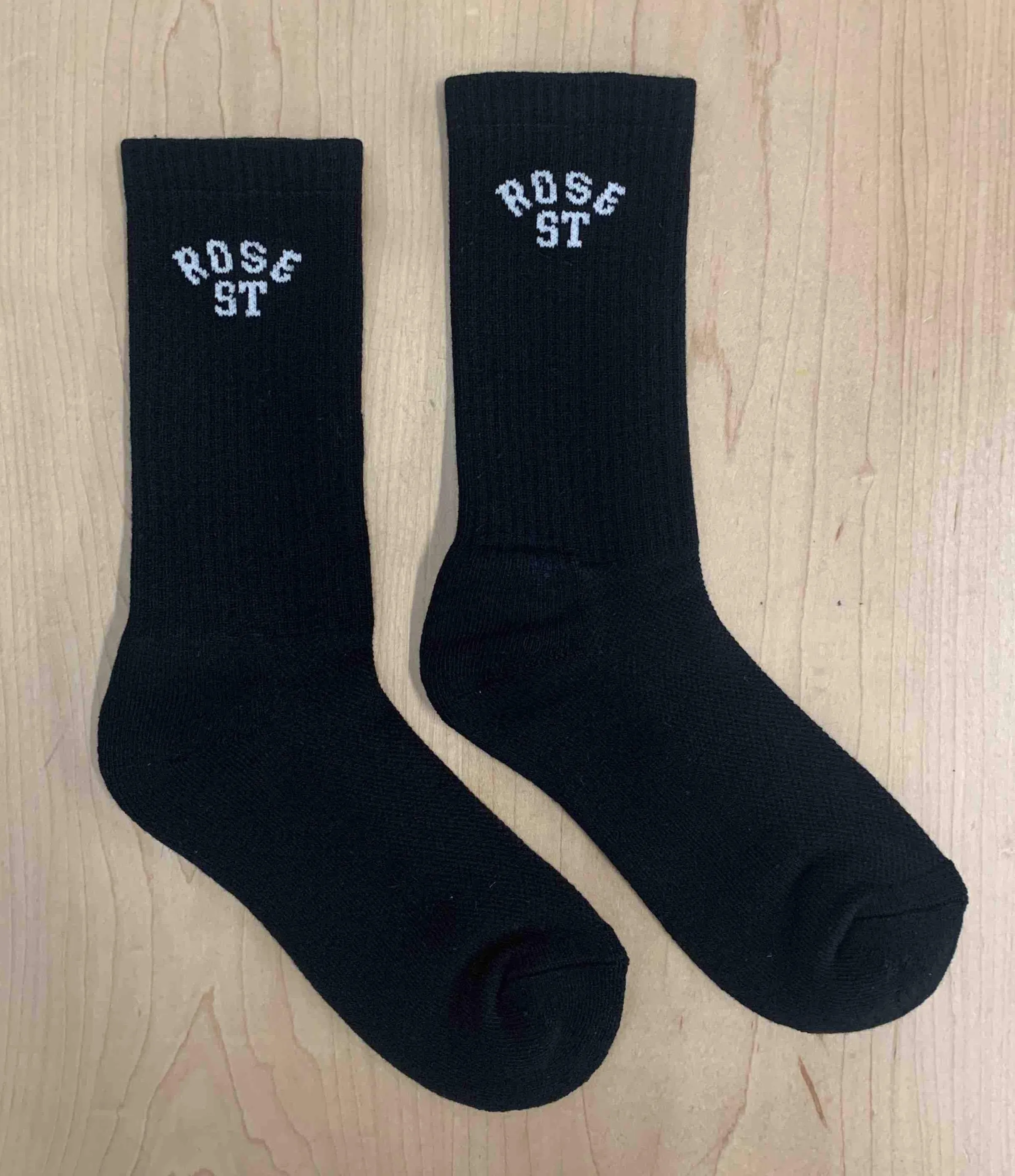 Rose Street Arc Logo Socks: Assorted Colors