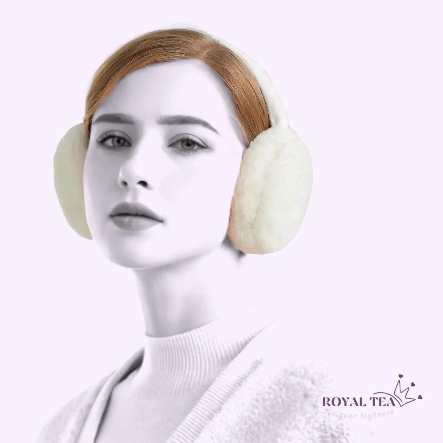 ROYALTEA Warm Plush Soft Foldable Ear Muffs