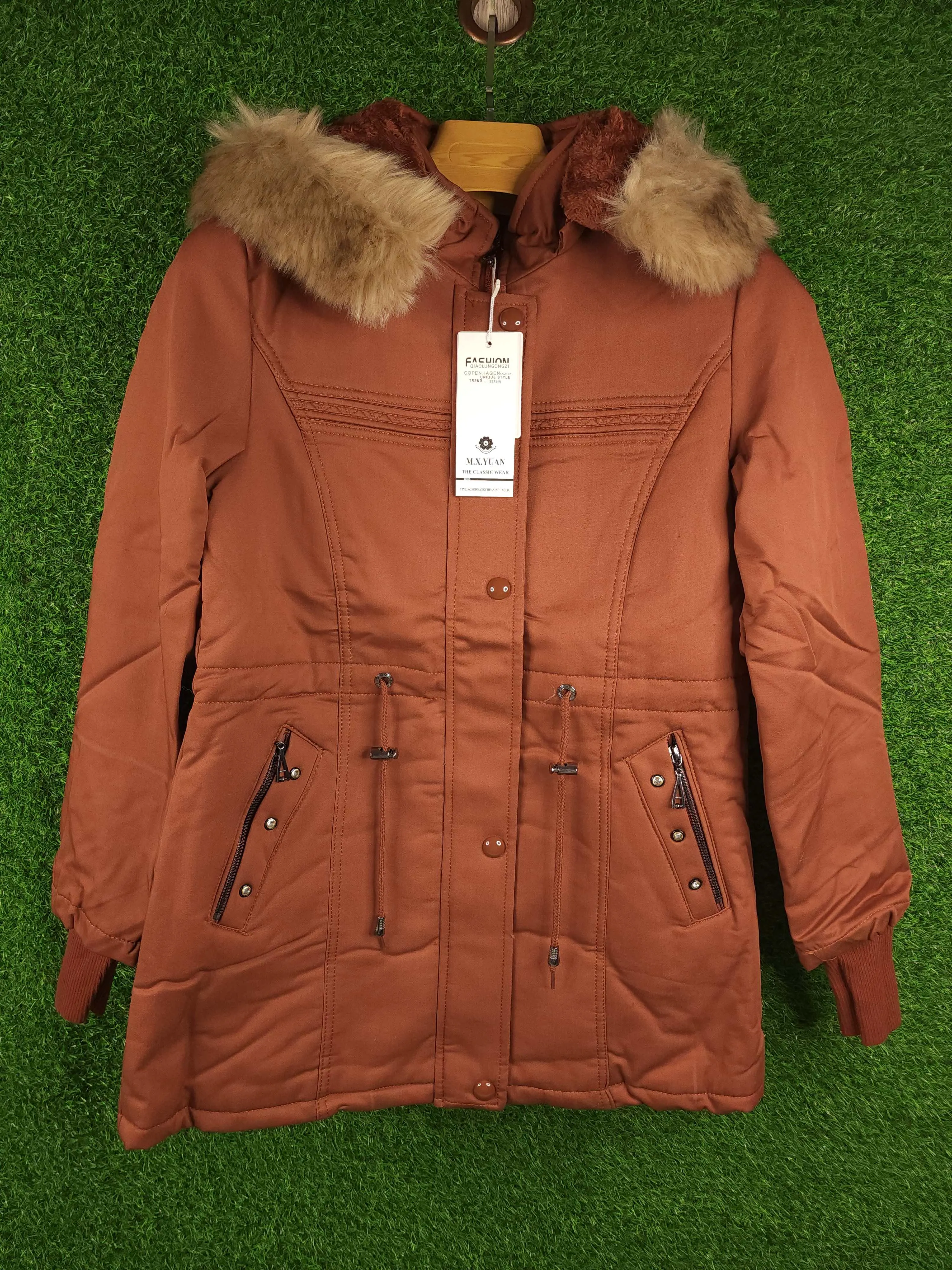 Rust Women Coat