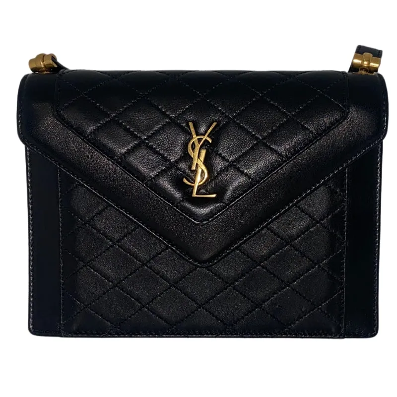 Saint Laurent Gaby Mini Flap Quilted Satchel Bag