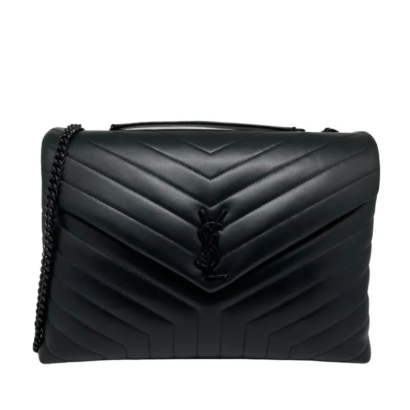 Saint Laurent Loulou Large Quilted Shoulder Bag