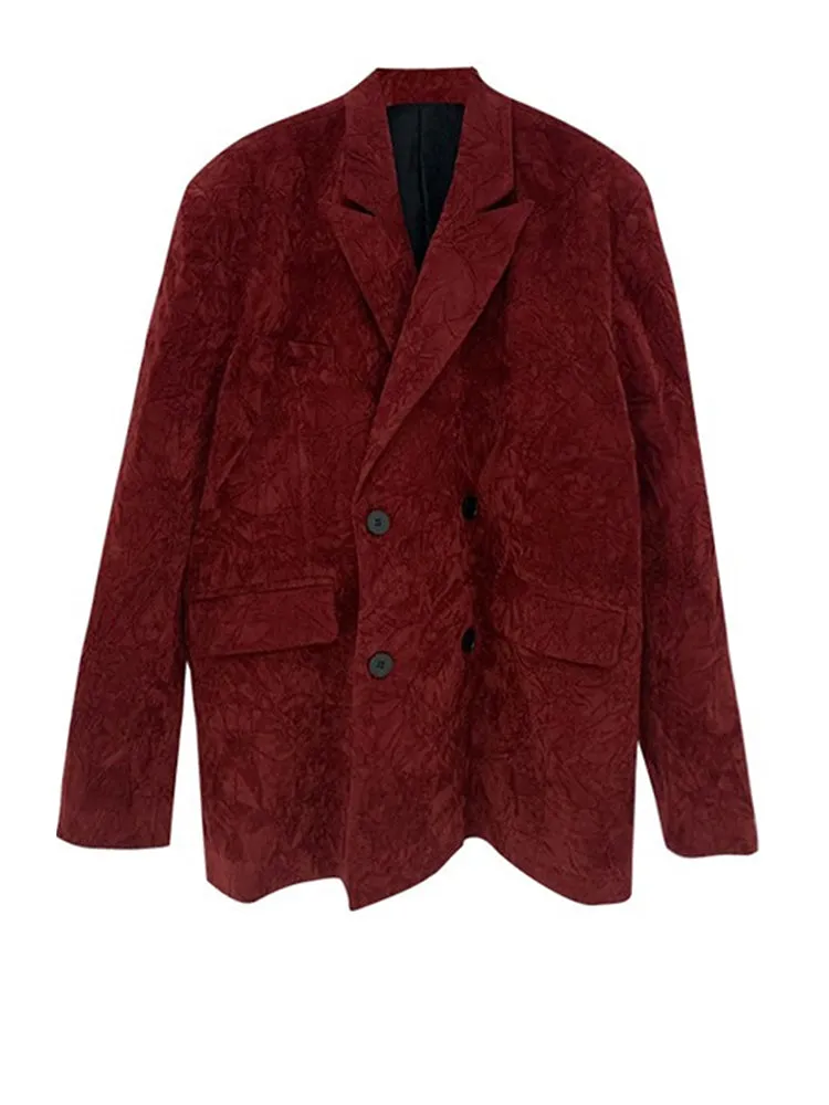 Sayuri Crushed Velvet Blazer