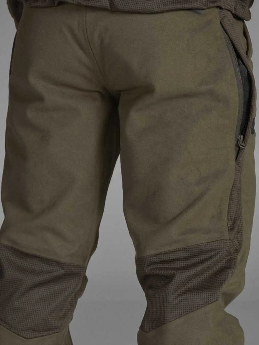 SEELAND Climate Hybrid Trousers - Mens  - Pine Green