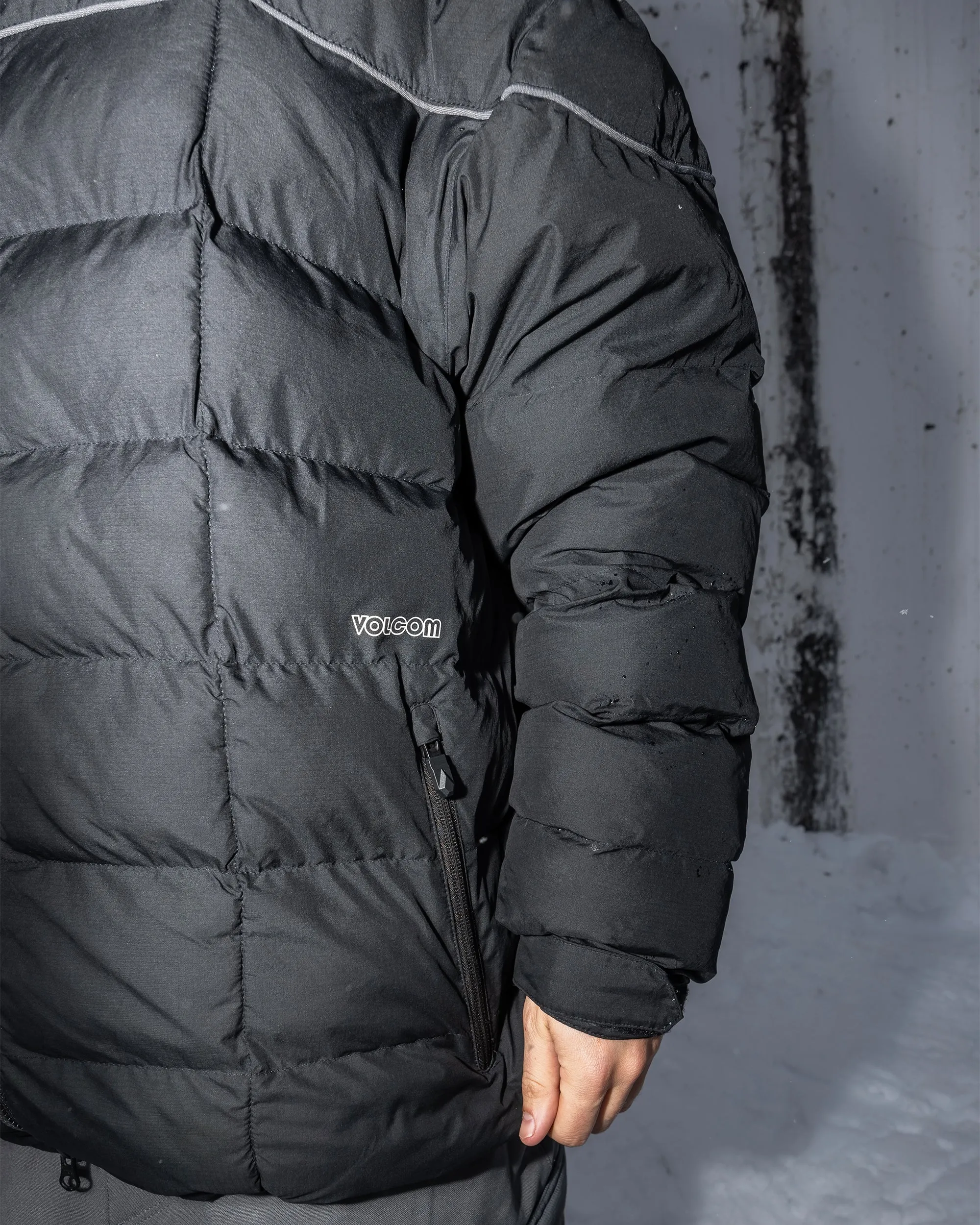 Sew Down Jacket - Black