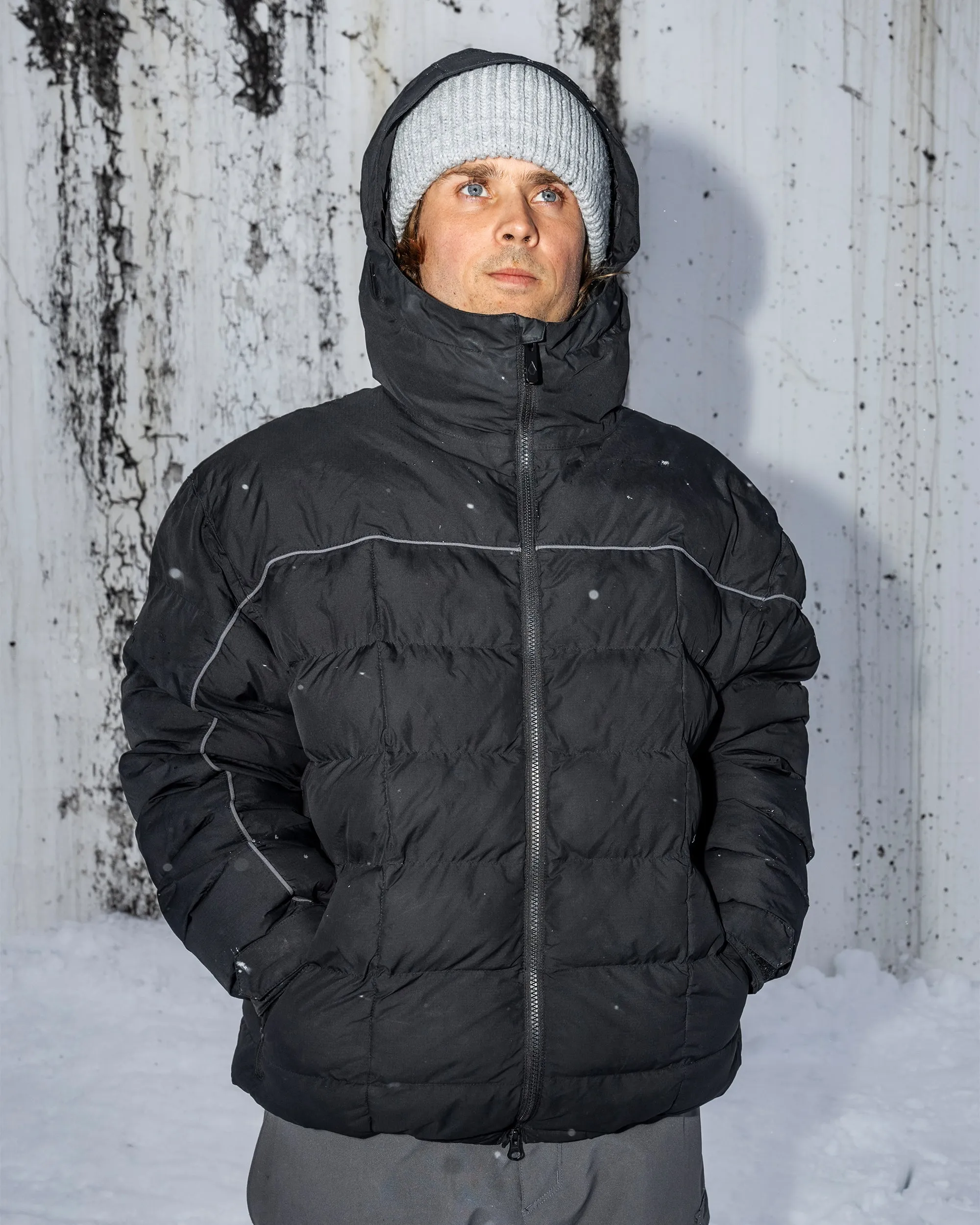 Sew Down Jacket - Black