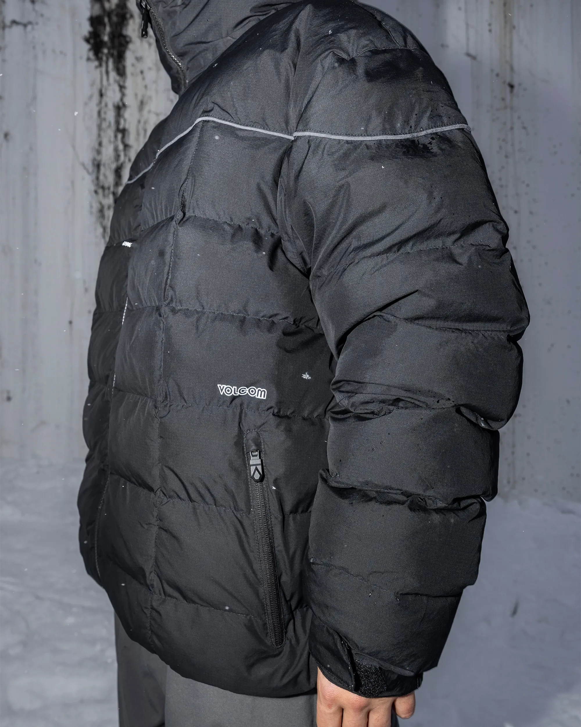 Sew Down Jacket - Black