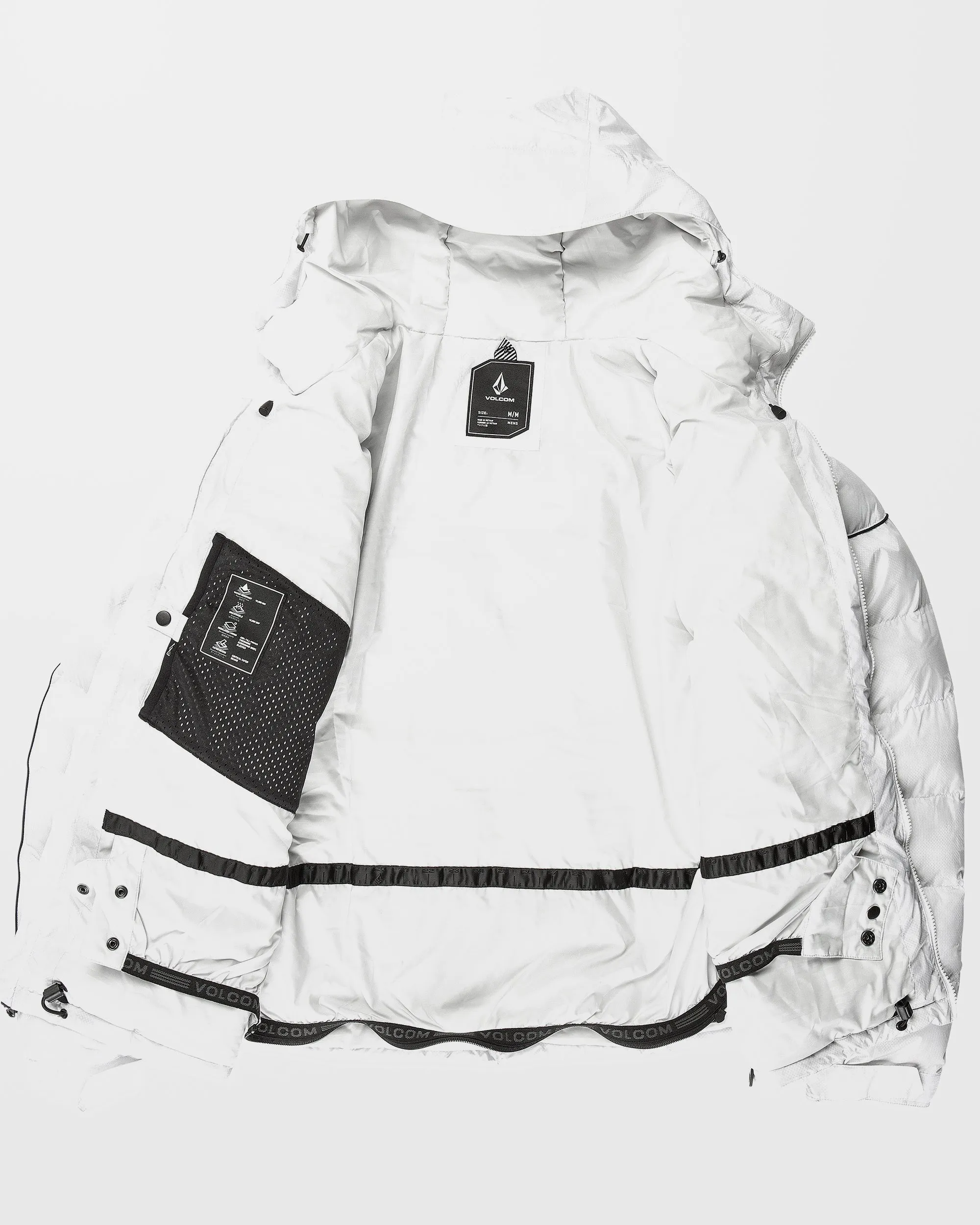 Sew Down Jacket - White Camo