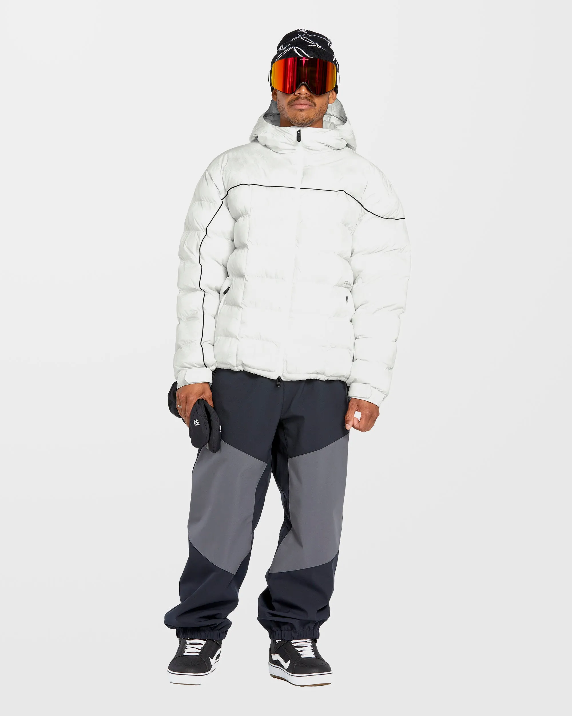 Sew Down Jacket - White Camo