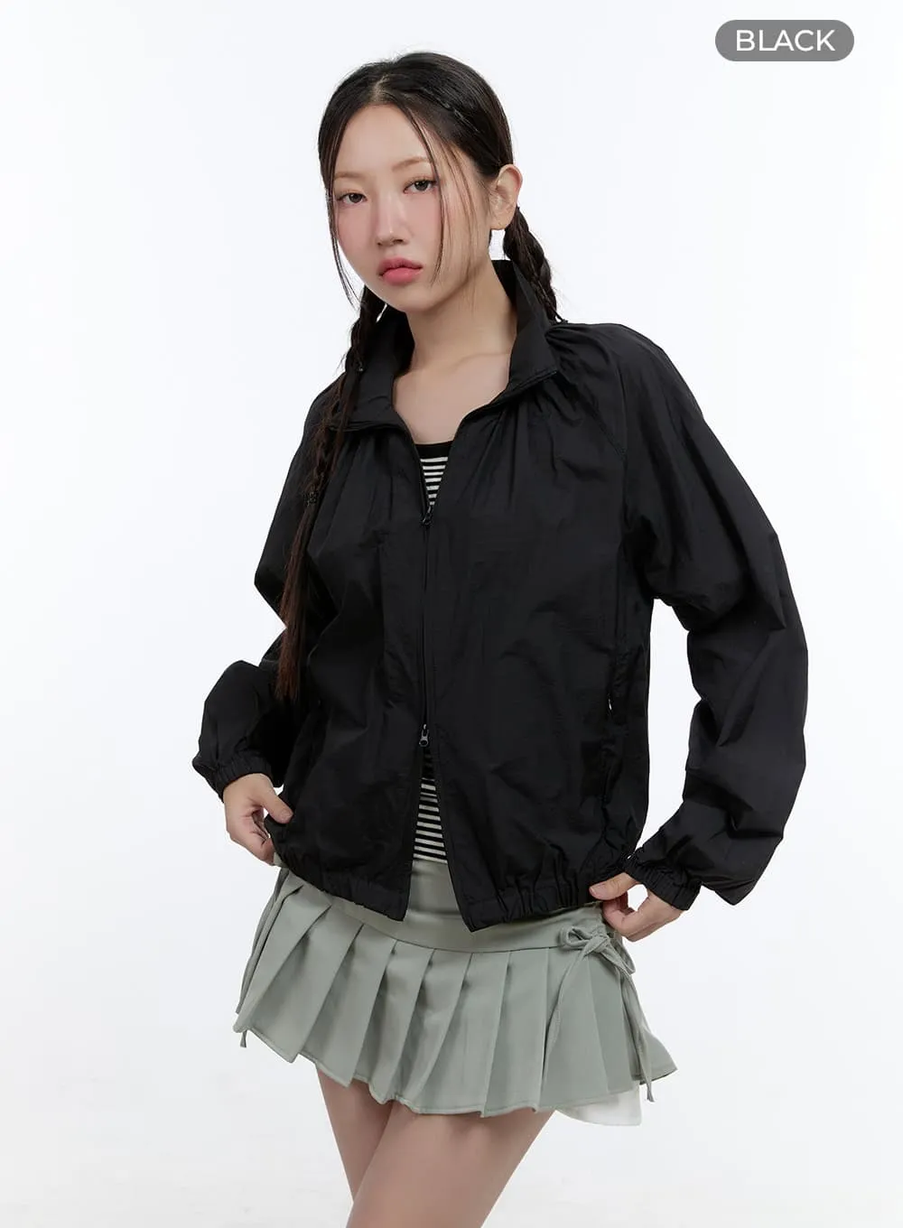 Sleek Fit Nylon Jacket CS406