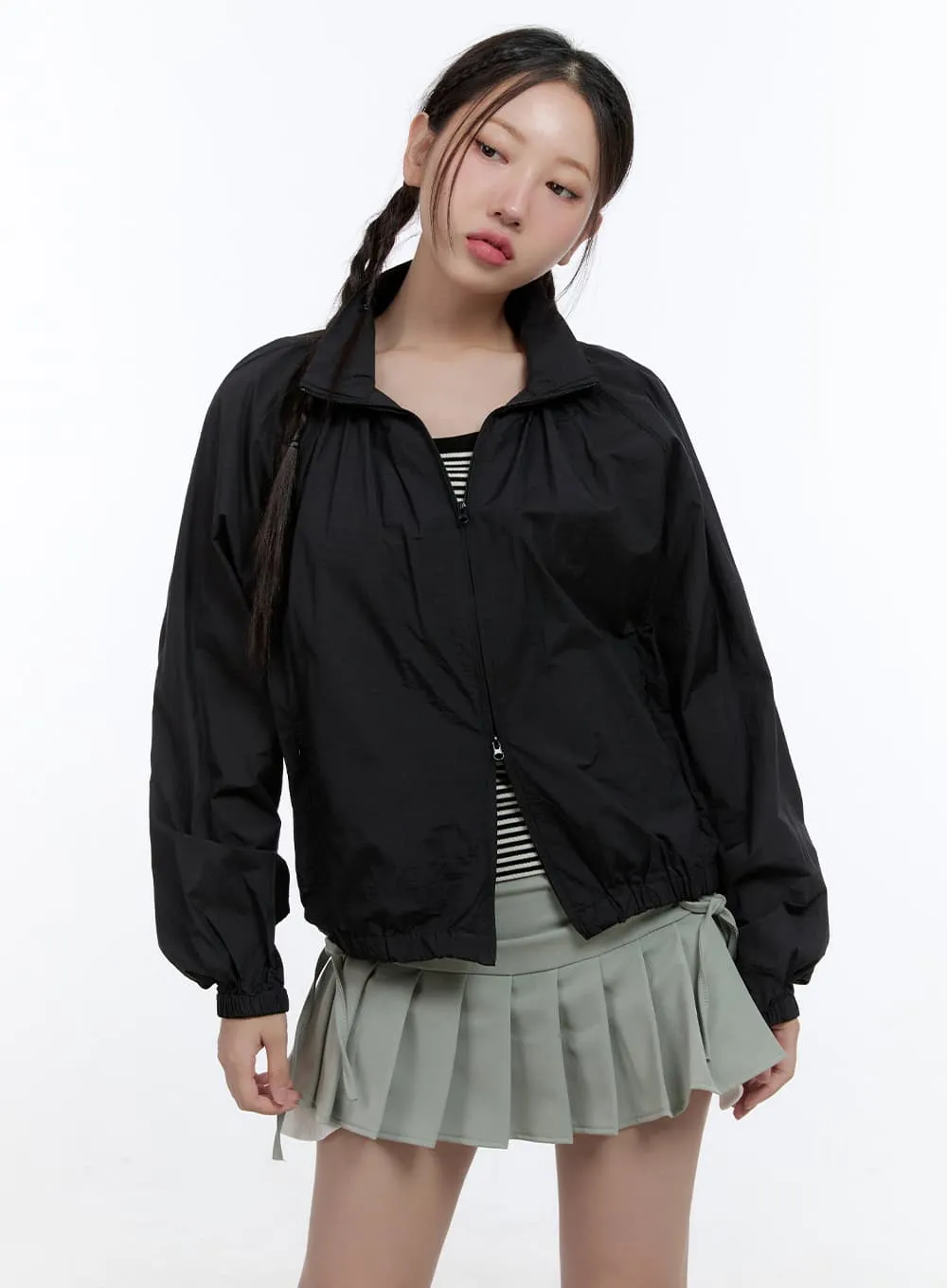 Sleek Fit Nylon Jacket CS406