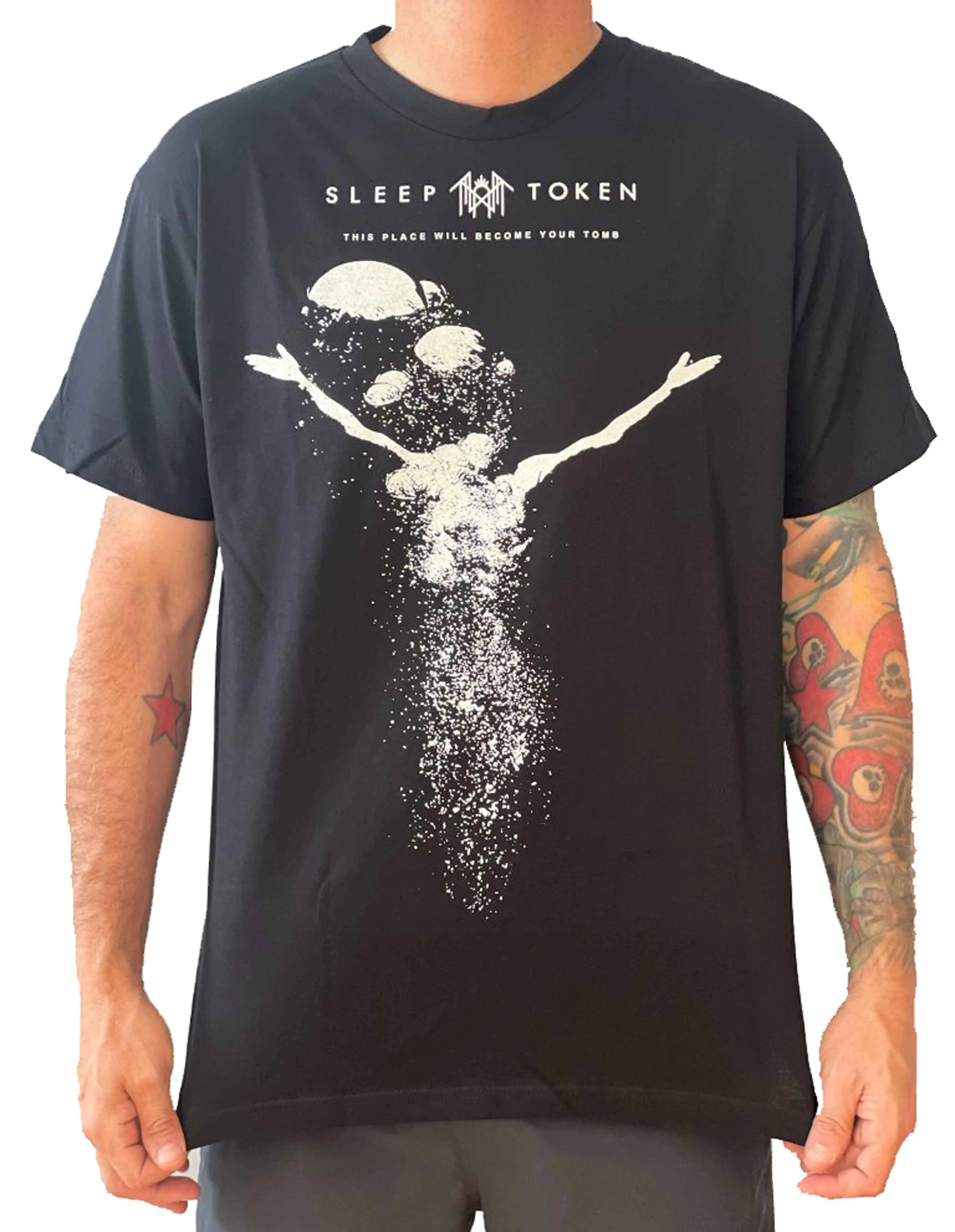 Sleep Token Underwater Tomb Premium Oversized Men's T-Shirt Black