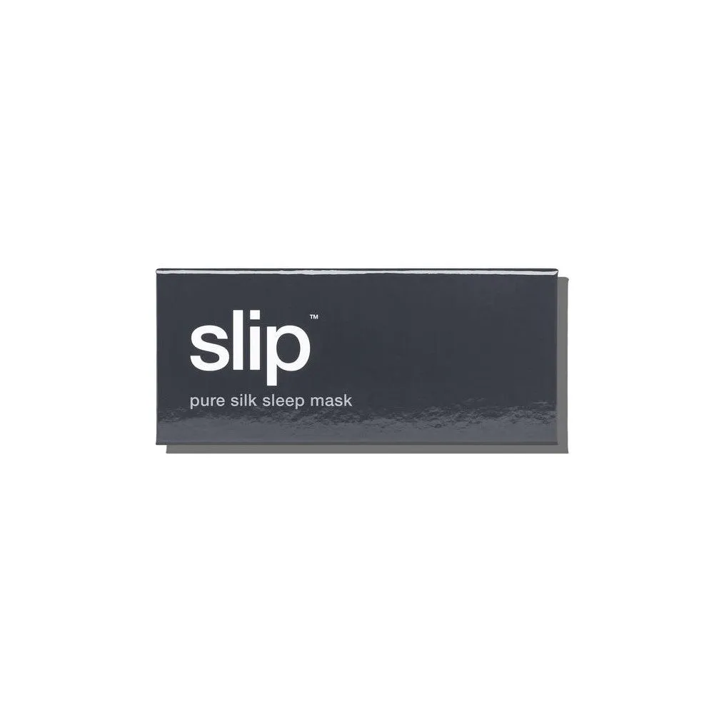 Slip silk sleep mask - Charcoal