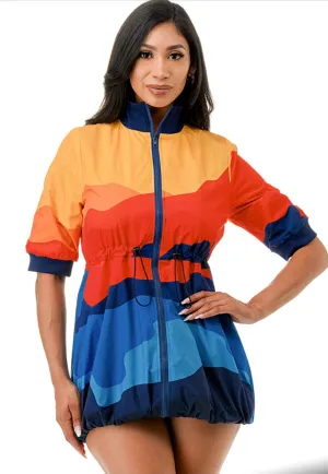 Sporty Spice windbreaker dress