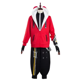 STAR SMASH Yu Red Braves Coat Pants Outfits Halloween Carnival Suit Cosplay Costume