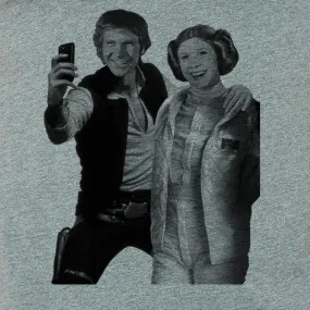 Star Wars selfie, Han and Leia