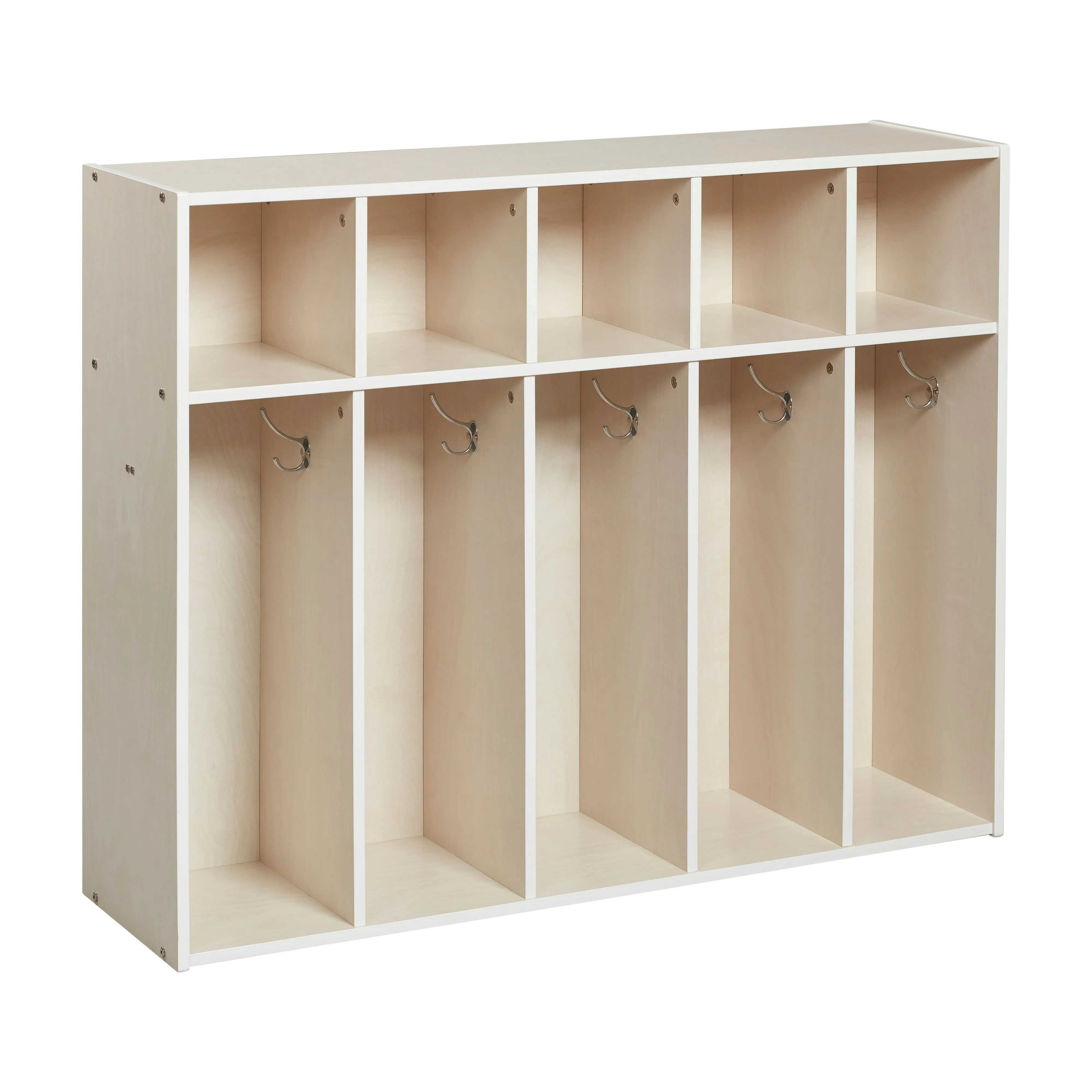 Streamline 5-Section Toddler Coat Locker, Classroom Furniture